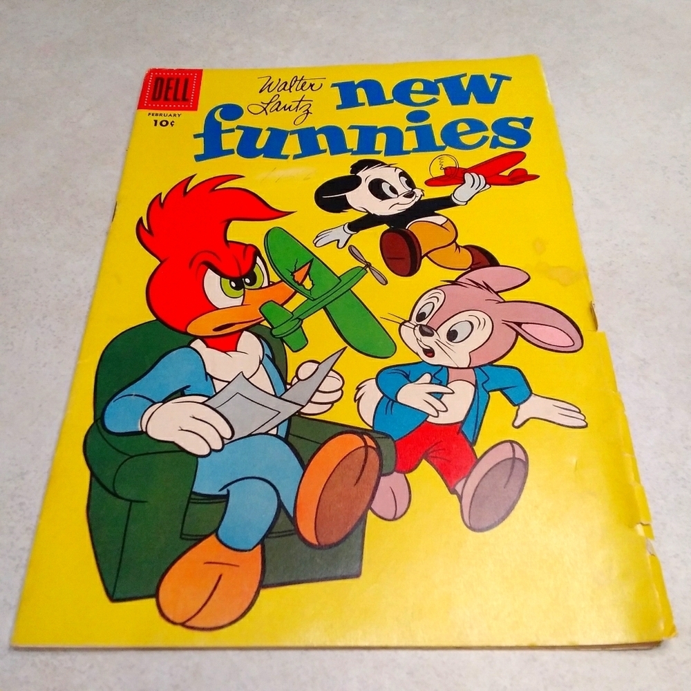 1950s Dell Comic Woody Woodpecker New funnies #240